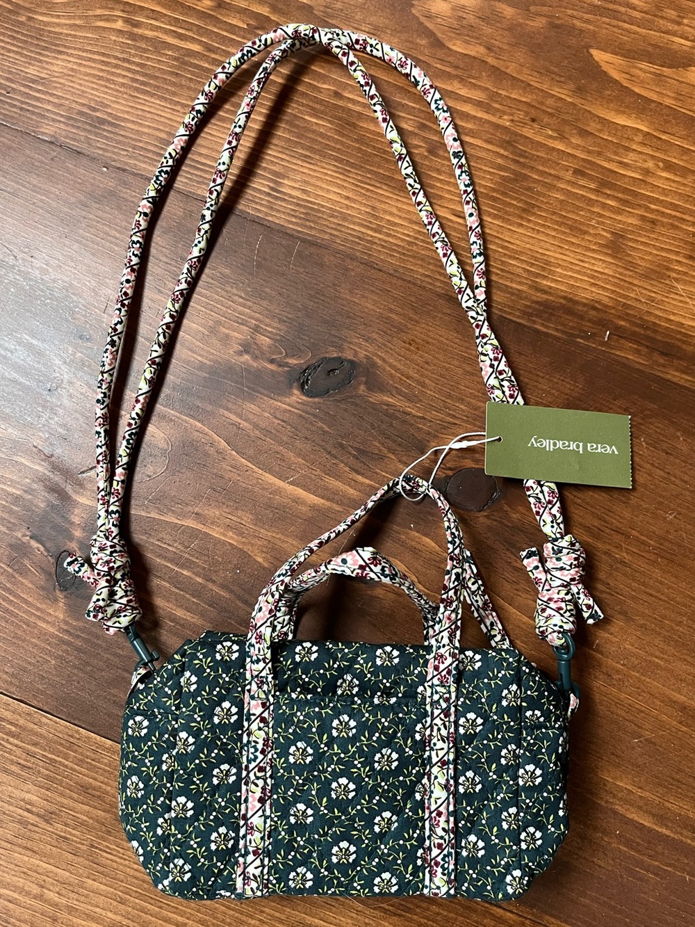Vera Bradley Mini Duffel Crossbody - Picture 2 of 2